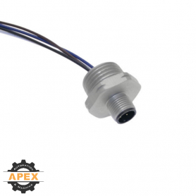 MENCOM | MEC-5MR-2 | MEC (M12) MALE RECEPTACLE