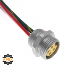 MENCOM | MIN-2FR-1-SS | MIN SIZE I (7/8") FEMALE RECEPTACLE