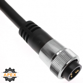 MENCOM | MIN-3MP-5-B | MIN SIZE I (7/8") MALE CORDSET