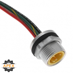 MENCOM | MIN-3MR-1-18-BM | MIN SIZE I (7/8") MALE RECEPTACLE