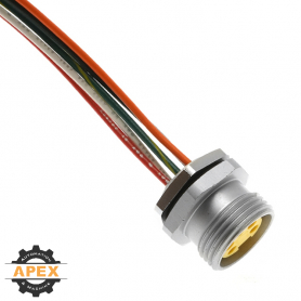 MENCOM | MIN-4FR-6-M20 | MIN SIZE I (7/8") FEMALE RECEPTACLE