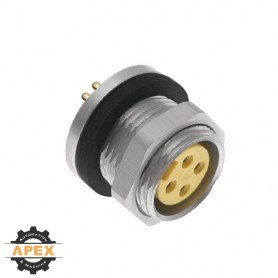 MENCOM | MIN-4FR-BM-PCB | MIN SIZE I (7/8") RECEPTACLE