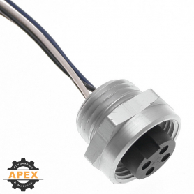 MENCOM | MIN-5FR-1-SS | MIN SIZE I (7/8") FEMALE RECEPTACLE