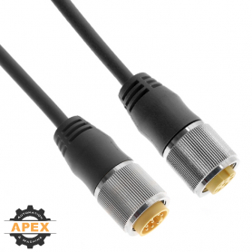 MENCOM | MIN-8MFP-12-C011 | MIN SIZE II (1") CORDSET