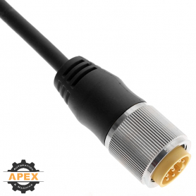 MENCOM | MIN-8MP-20-C011 | MIN SIZE II (1") FEMALE CORDSET