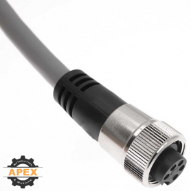 MENCOM | MINDD-5FP-4M | MIN (7/8") DEVICE NET THIN CORDSET