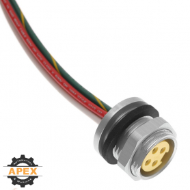 MENCOM | MINH-3FR-1-BM | MIN POWER (7/8") FEMALE RECEPTACLE