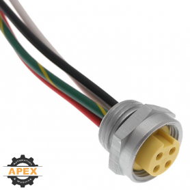 MENCOM | MINH-3FR-1-SS | MIN POWER (7/8") FEMALE RECEPTACLE