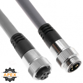 MENCOM | MINH-3MFP-4M | MIN POWER(7/8") EXTENSION CORDSET