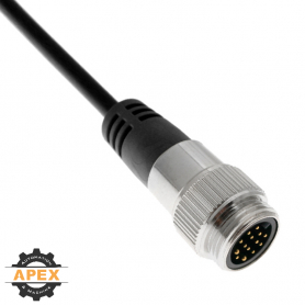 MENCOM | MINP-14MP-2M | MIN SIZE I (7/8") MALE CORDSET