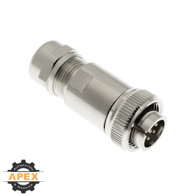 MENCOM | MS14S-3AMP-FW20-SC | MIL-SPEC MALE WIREABLE PLUG