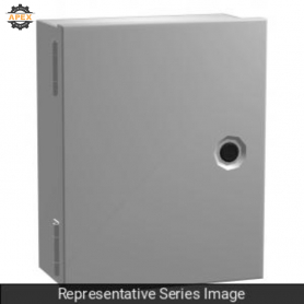 HAMMOND | N1J1086 | N1 ENCLOSURE W/PANEL - 10 X 8 X 6 - STEE