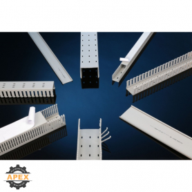IBOCO | NAB-1040GA | WIRING DUCT 1 X 4 - GREY - WITH ADHESIV