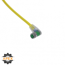 MENCOM | NAN-T-3FP-5M-R-NPN | THREAD-ON LIGHTED CORDSET