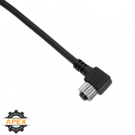 MENCOM | NAN-T-3FP-5M-R | NAN (M8) THREAD-ON FEMALE CORDSET