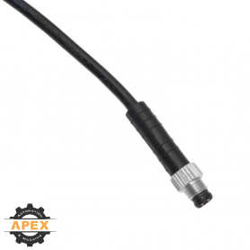 MENCOM | NANP-T-3MP-2M | NAN (M8) THREAD-ON MALE CORDSET