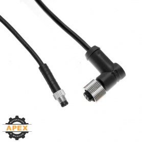 MENCOM | NANTDC-3MFRP-5M | NAN (M8) TO MDC (M12) M/F CORDSET