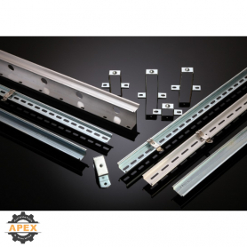 DIN RAIL 15MM X 1METER W/HOLES