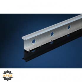 DIN RAIL - 2" HIGH 35MM ALUMINUM 1 METER