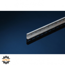 IBOCO | OMEGA 3FAL1 | DIN RAIL 35MM ALUMINUM W/HOLES 1 METER