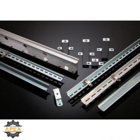 DIN RAIL 35MM SOLID - STAINLESS STEEL