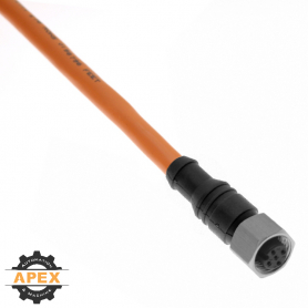 MENCOM | PBDC-4FPX-5M-SS | PROFIBUS PA (M12) FEMALE CORDSET