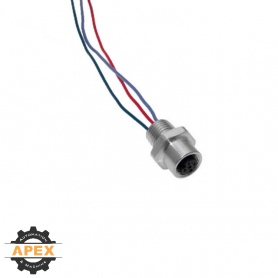 MENCOM | PBEC-3FR-4 | PROFIBUS DP (M12) FEMALE RECEPTACLE