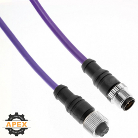 MENCOM | PBEC-3MFP-10M | PROFIBUS DP (M12) M/F CORDSET