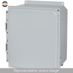 HAMMOND | PCJ1084H | POLYCARB 10X8X4 HINGE W/FEET