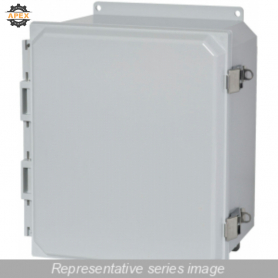 HAMMOND | PCJ12106CCL | POLYCARB 12X10X6 LATCH CLR W/FEET