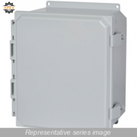 HAMMOND | PCJ884NLF | POLYCARB 8X8X4 NM LATCH W/FLANGE