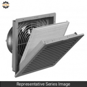 HAMMOND | PF42500T12BK | 94 CFM FILTER FAN, 115V N12 - BLACK