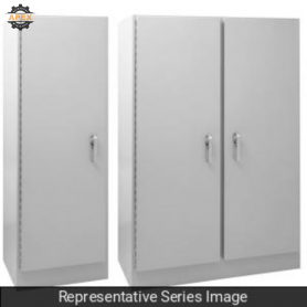 N4X DBL DOOR FREESTANDING ENCL - 72 X 49 X 24.5 - FIBERGLASS