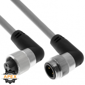 MENCOM | PMIN-40MFP-5M-R | MIN POWER (1 3/8") CORDSET