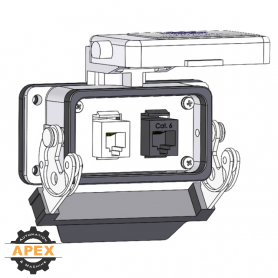 MENCOM | RJ11-RJ45-10LS | PANEL INTERFACE CONNECTOR