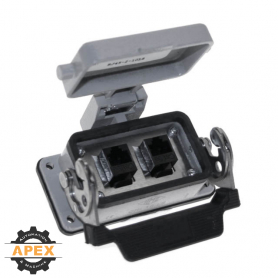 MENCOM | RJ45-2-10LS | PANEL INTERFACE CONNECTOR