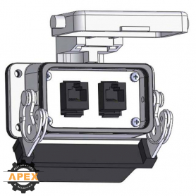 MENCOM | RJ45C-2-10LS | PANEL INTERFACE CONNECTOR