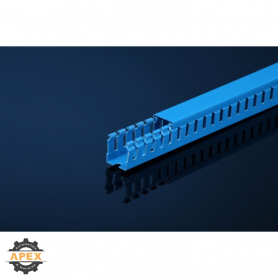 IBOCO | T1-1030BA | WIRING DUCT - 1 X 3 - BLUE - WITH ADHESI