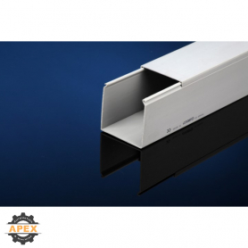 IBOCO | TS-4030GA | SOLID DUCT  4 X 3 - GREY - WITH ADHESIVE