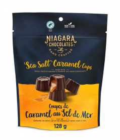 DARK CHOC SALTED CARAMEL CUP SUR 125G X 15