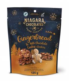 NIAGARA MILK  GINGERBD CLSTR SUR 125G X 15