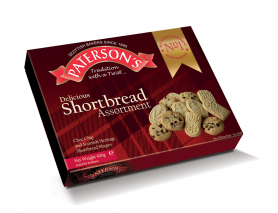 PATERSONS SHORTBREAD & CHOC CHIP 400g x 12