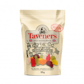 TAVERNERS WINE GUM BRIT MIX BAG 175G X 15