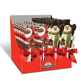 WB SANTA / SNOWMAN LOLLY 35G X 36