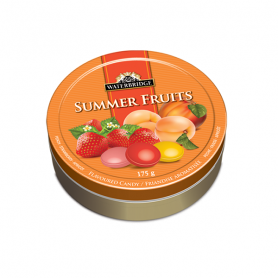 WB TRAVEL TIN SUMMER FRUITS 175G X 12