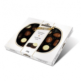 WB BELGIAN ASST'D CHOC. CARTON 250G X 12