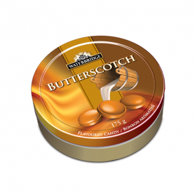 WB TRAVEL TIN BUTTERSCOTCH 175G X 12