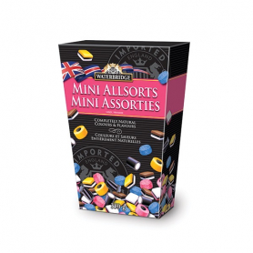 WATERBRIDGE MINI ALLSORTS CARTON 350G X 12