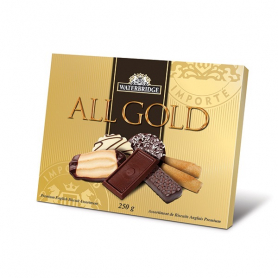 ALL GOLD CHOC ASST COOKIE CARTON 250G X 12