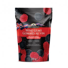 WB WINE GUM RED & BLACKSUR SUR 200G X 15